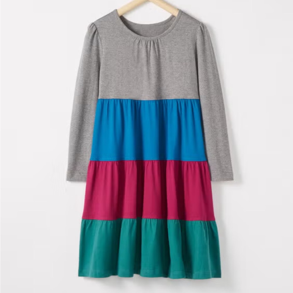 Hanna Andersson Kids' Multicolor Twirl Power Dress
